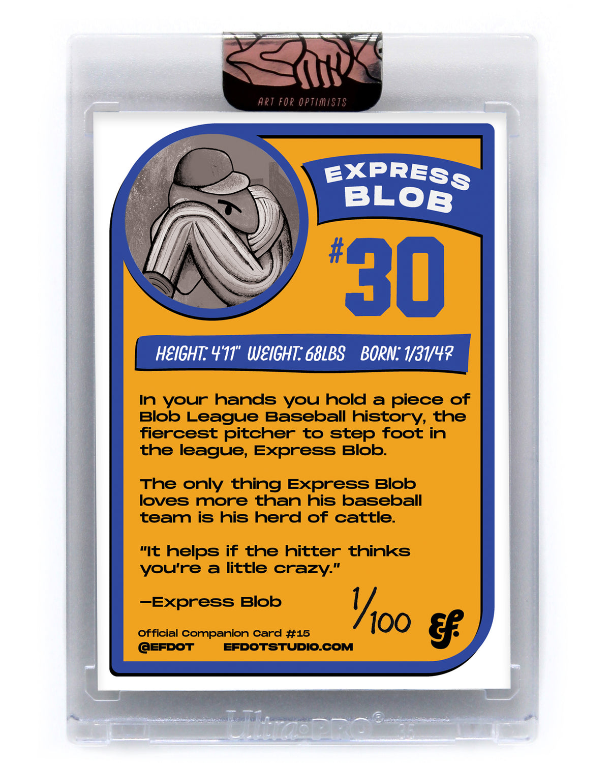 Express Blob - Companion Card #15 (Unsigned /100)