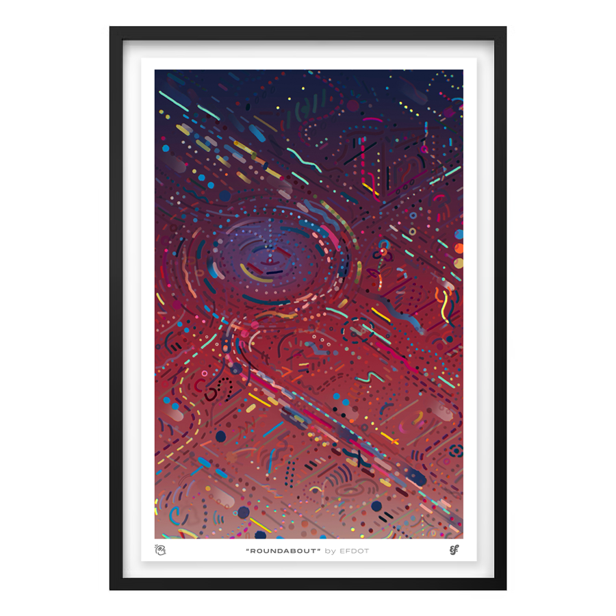 Roundabout Print