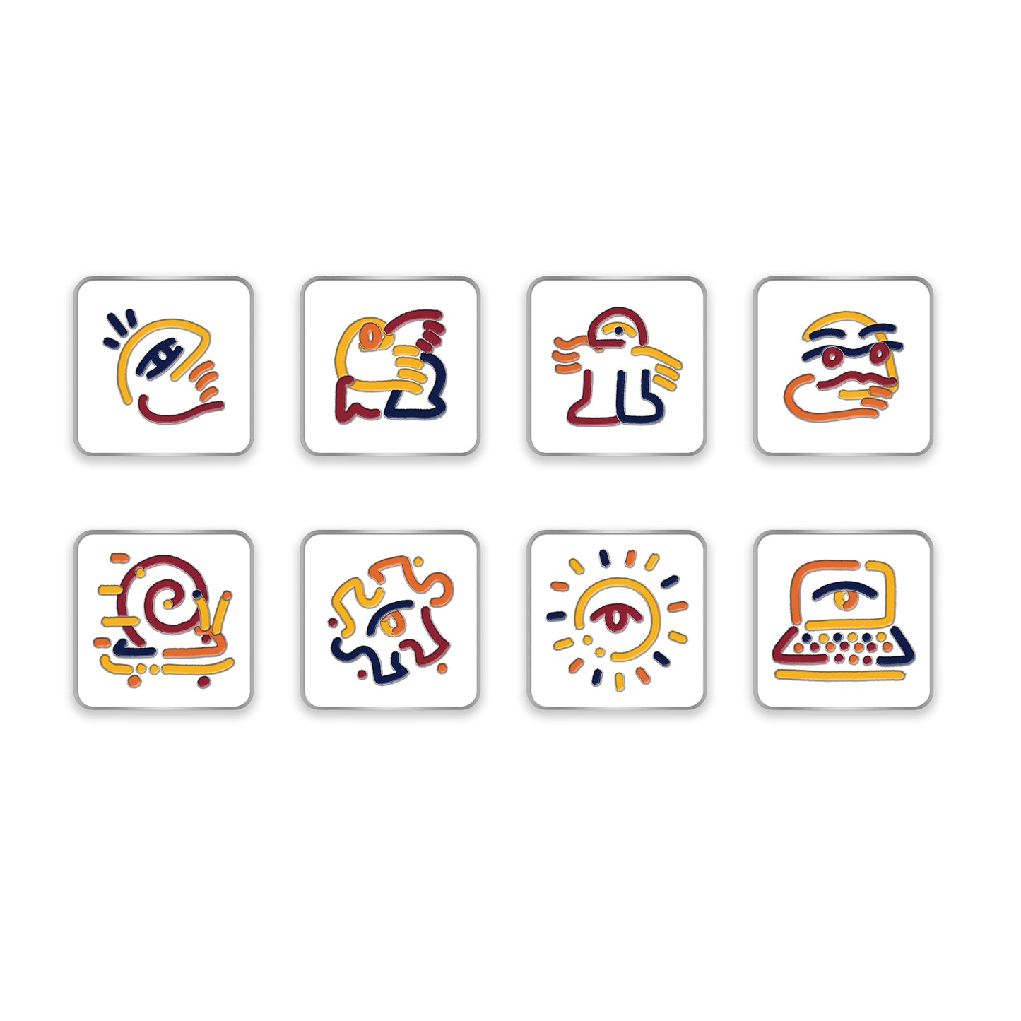 GLiFS Enamel Pin Set