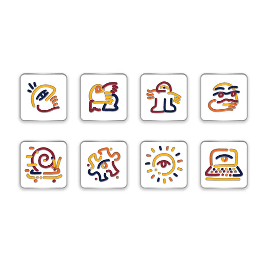 GLiFS Enamel Pin Set
