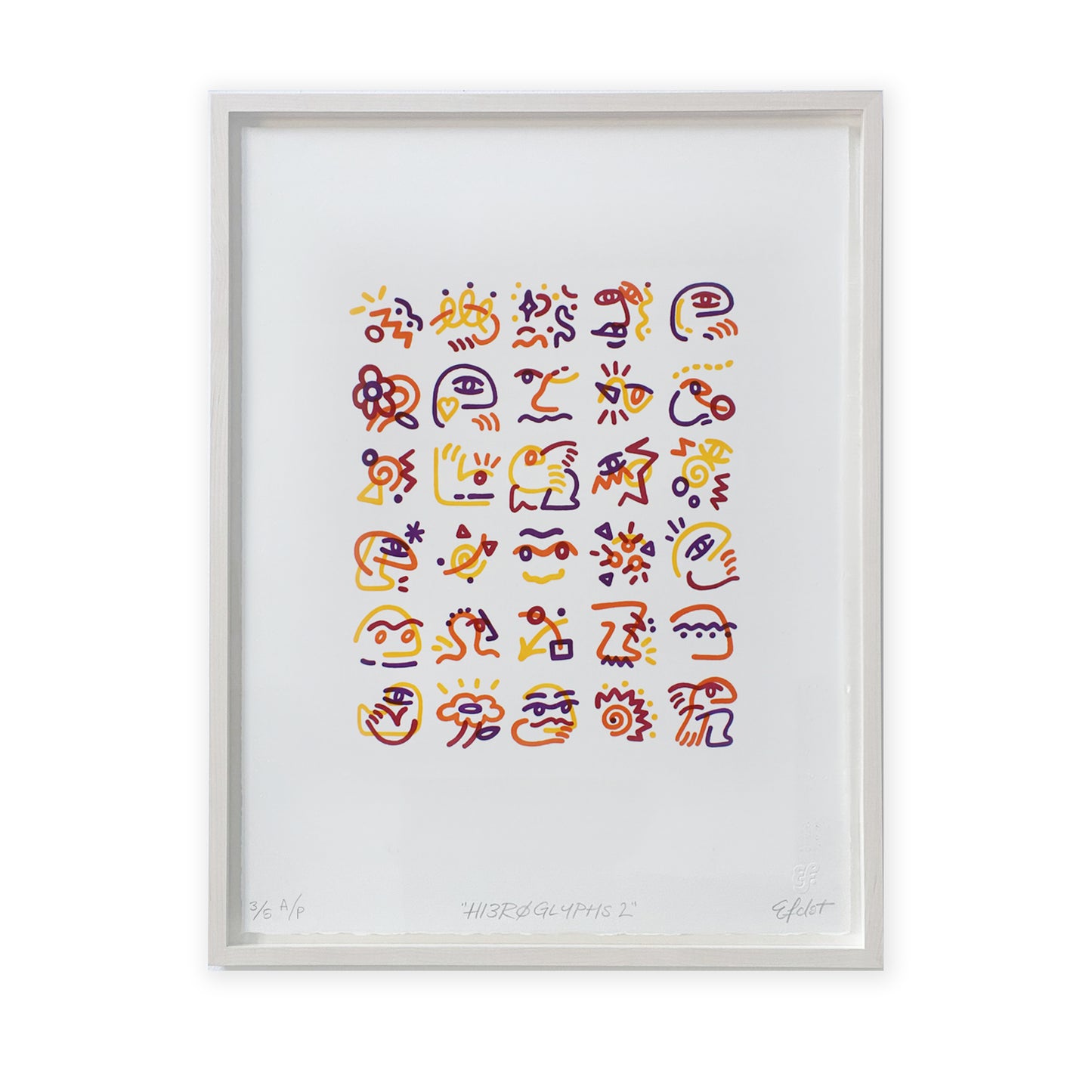 HI3R0GLYPHS 2020 Archive Print