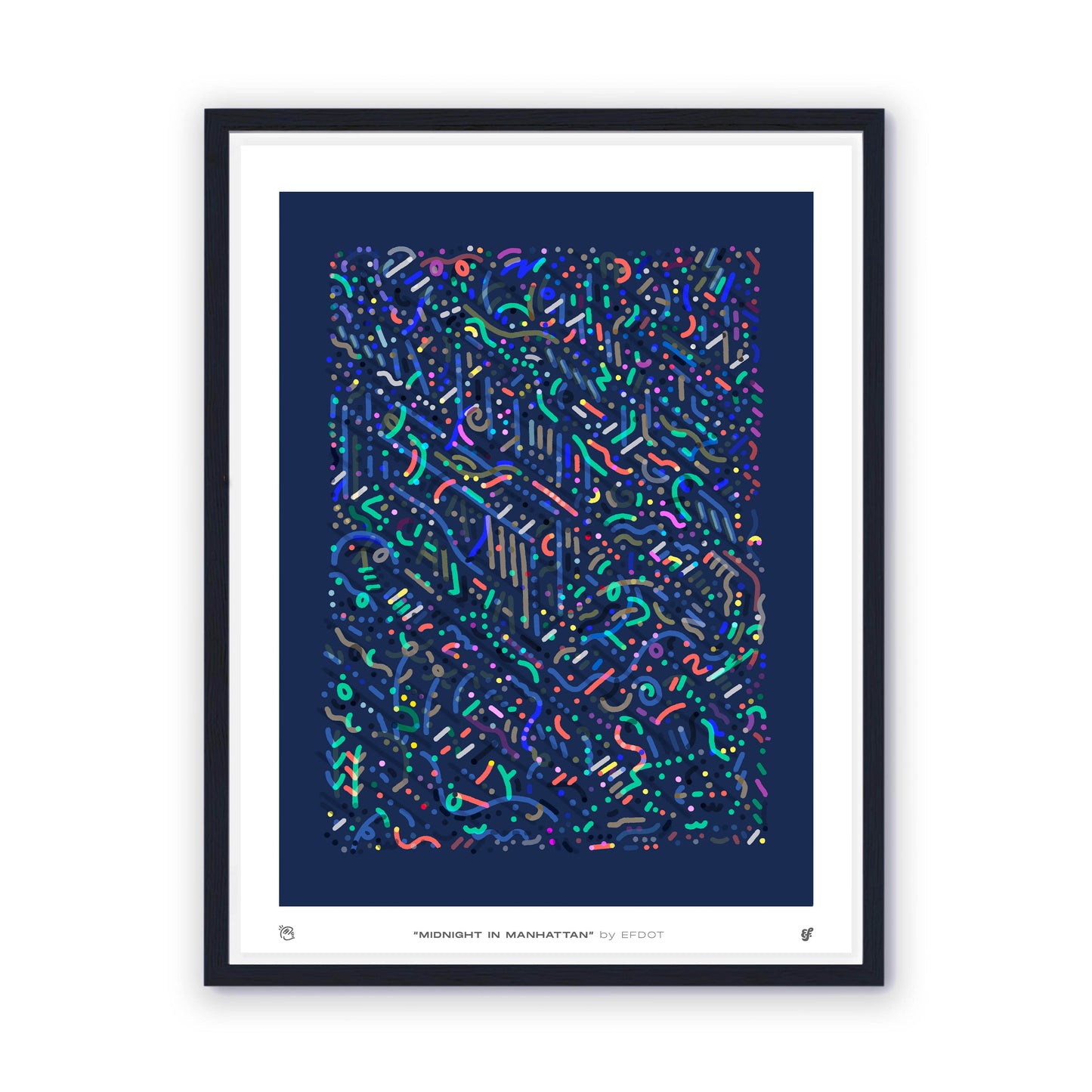 Midnight In Manhattan Print