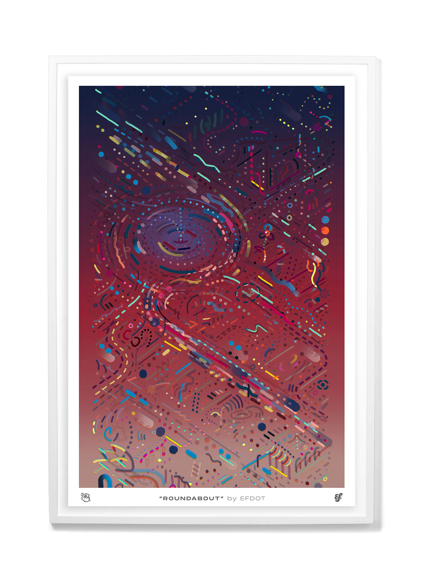 Roundabout Print