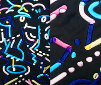 Night Mode Custom Embroidered Jacket