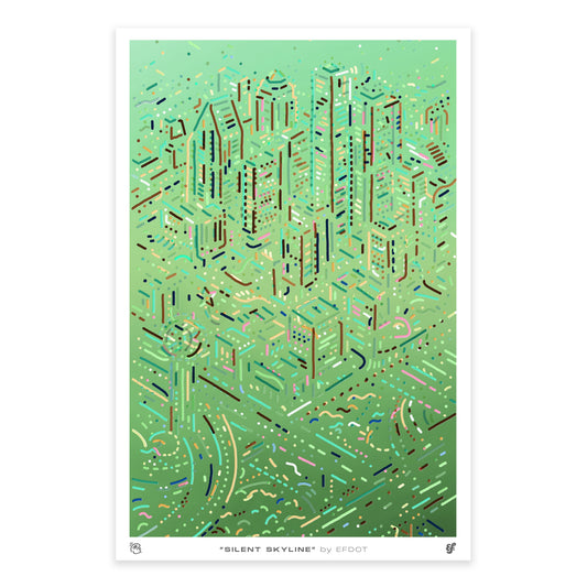 Silent Skyline Print