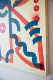 Collab painting with Chavez Hollar