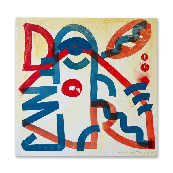 Collab painting with Chavez Hollar