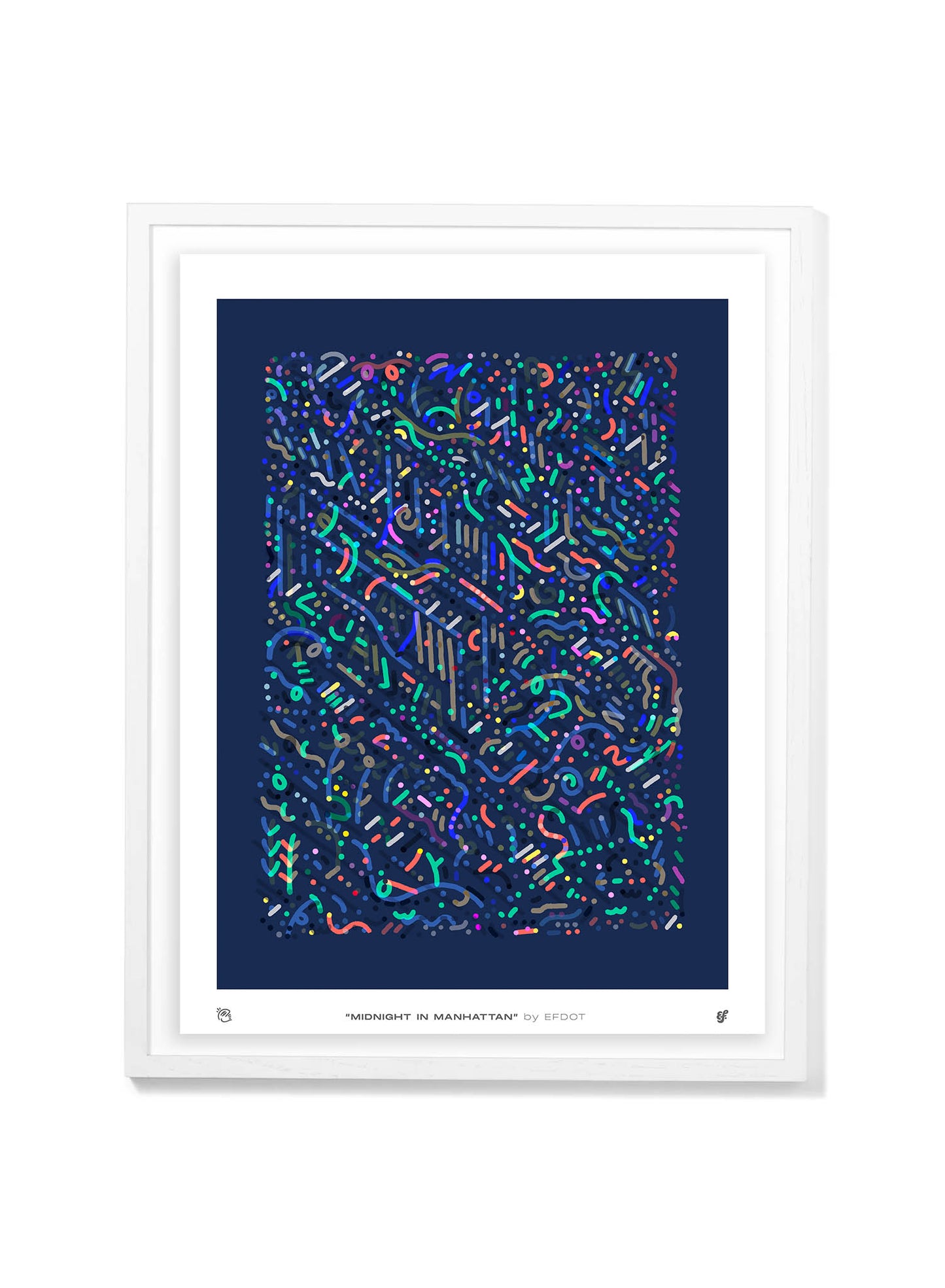 Midnight In Manhattan Print