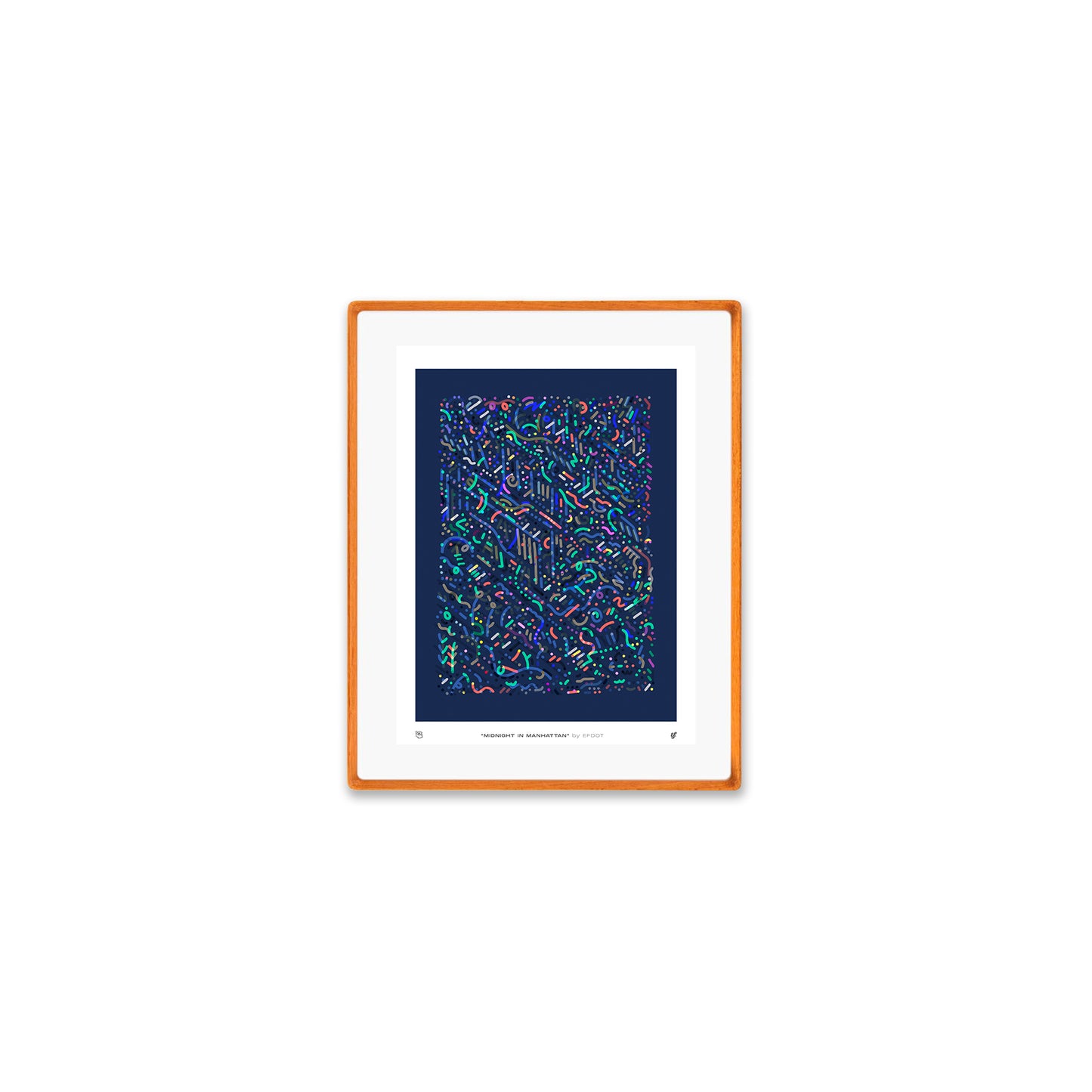 Midnight In Manhattan Print
