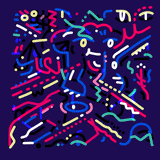 Night Mode Embroidered Jacket