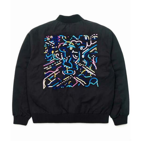 Night Mode Custom Embroidered Jacket