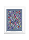 Traffic On the Avenue Print