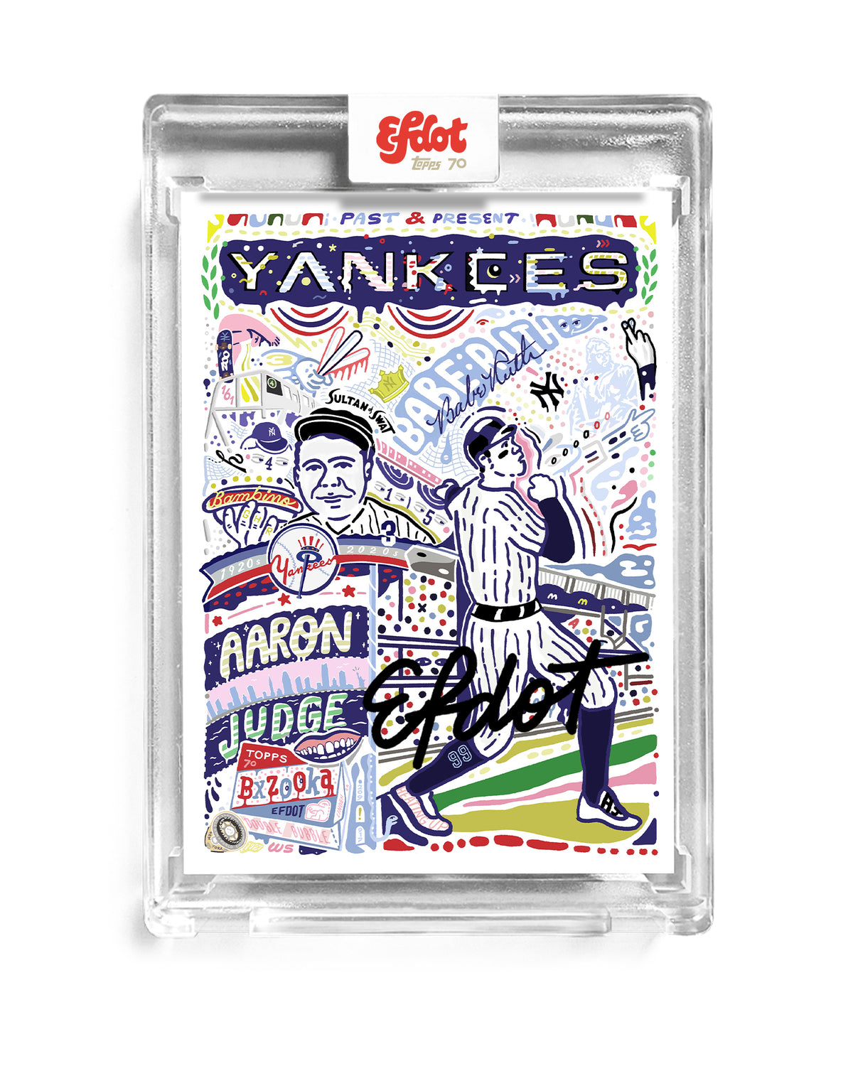 Aaron Judge + Babe Ruth (Black Edition /70)