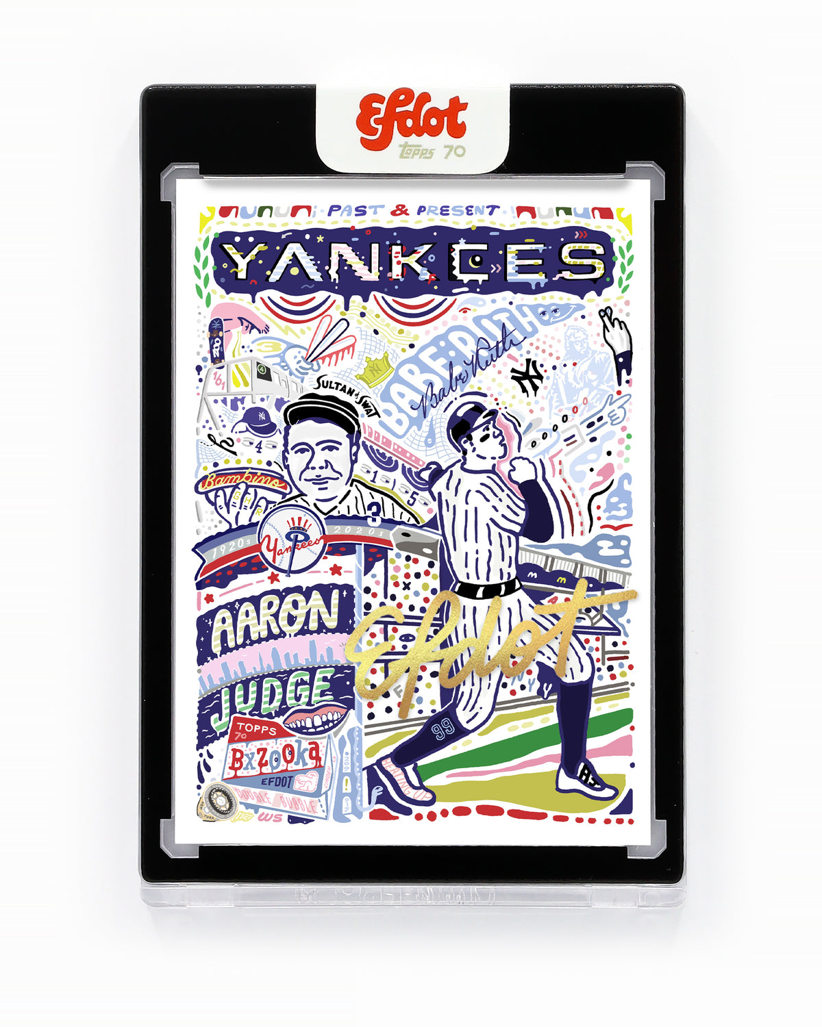 Aaron Judge + Babe Ruth (Gold Edition /3)