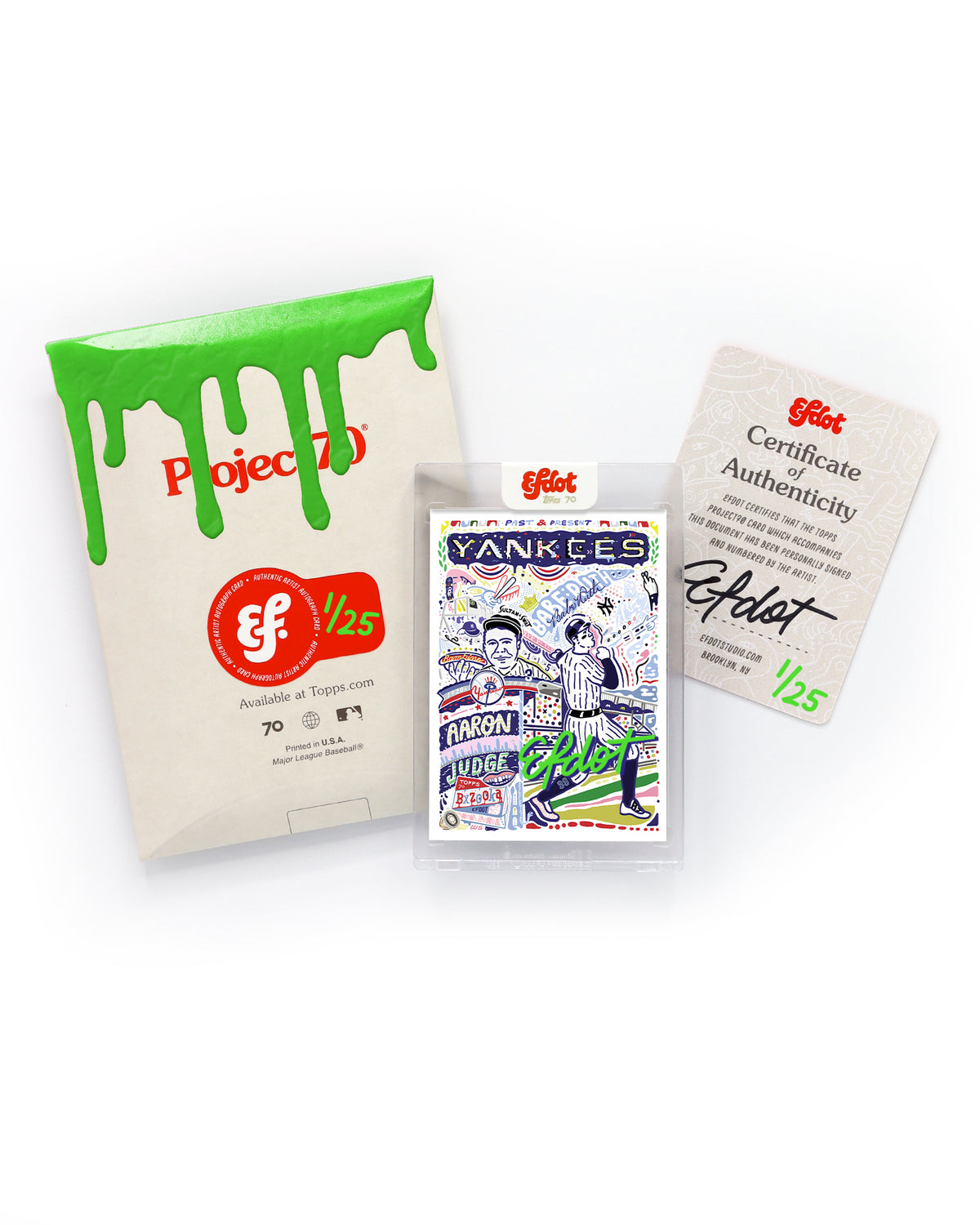 Aaron Judge + Babe Ruth (Green Edition /25)