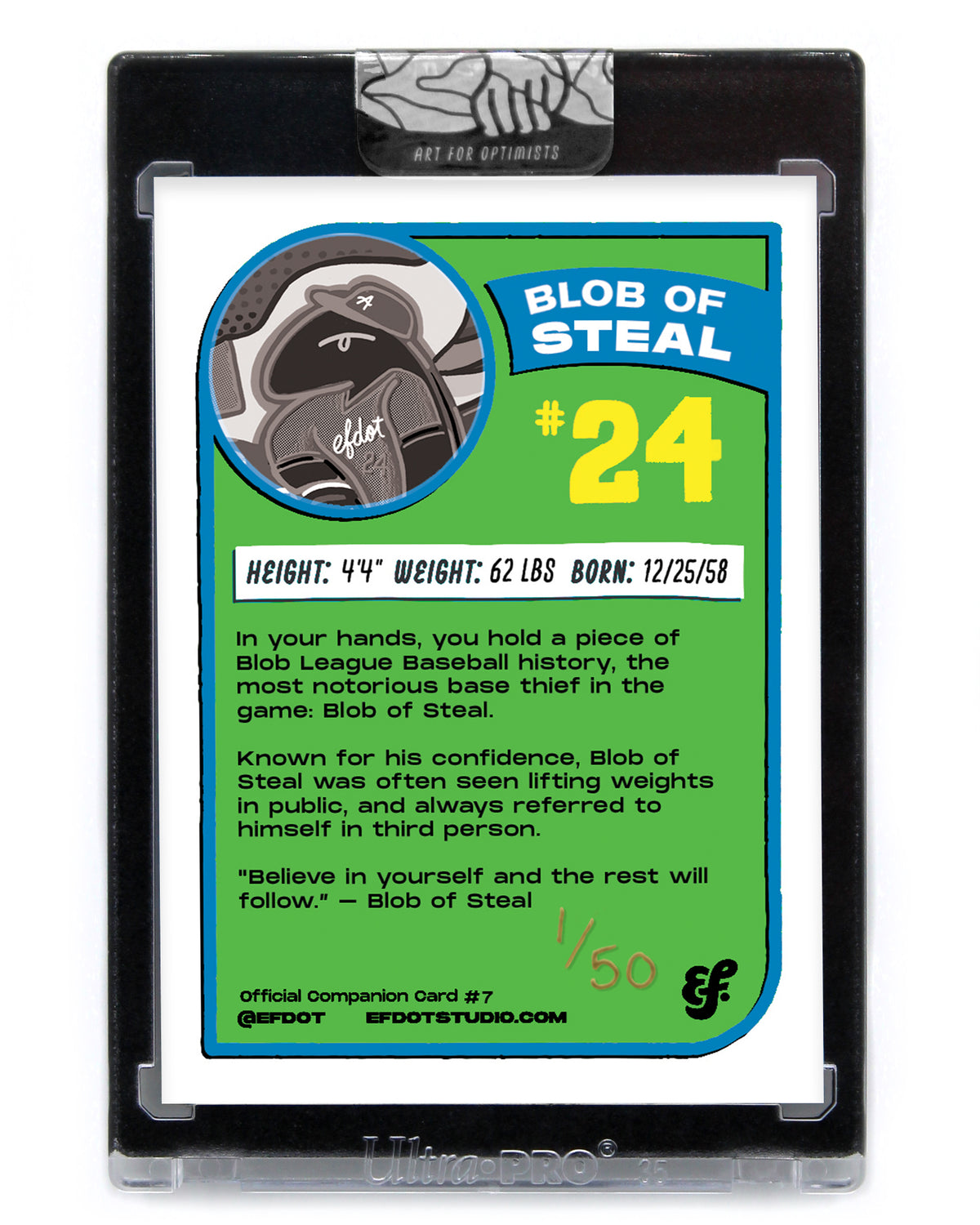 Blob of Steal - Companion Card #7 (Signed /50)