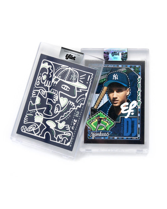 Duo: Bronx Blob Companion Card #2 + Derek Jeter (White Signature)