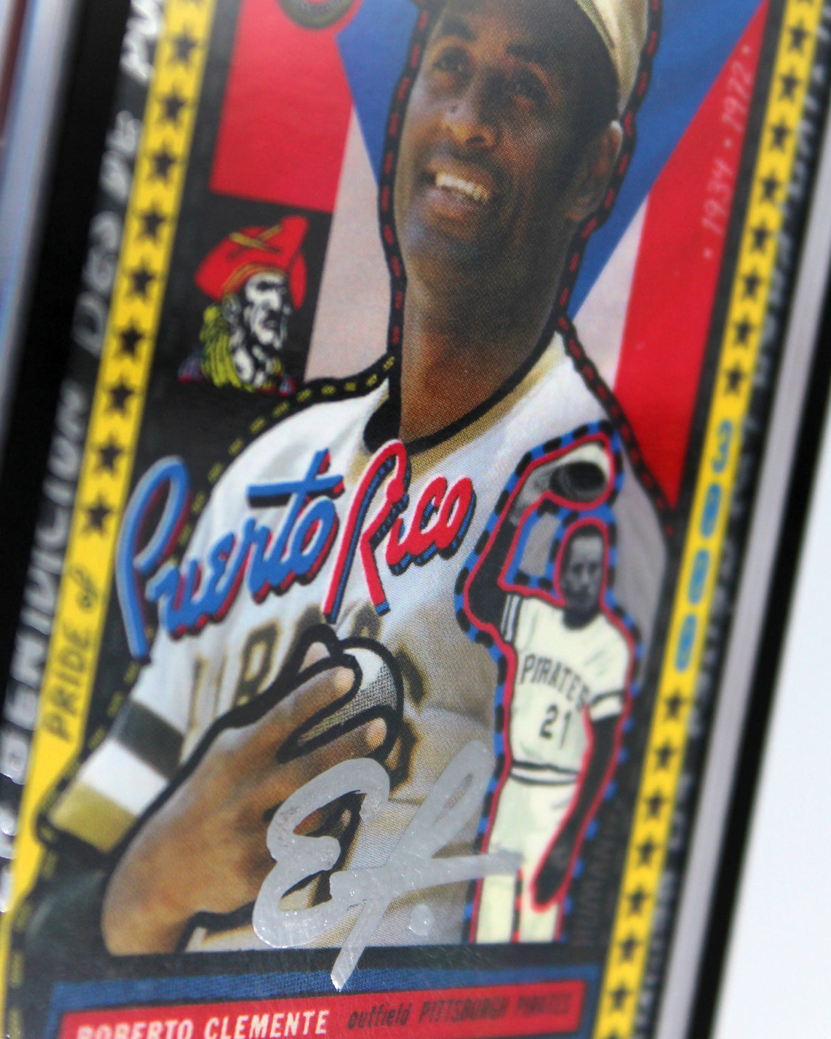 Roberto Clemente (Silver Hand Embellished /21)