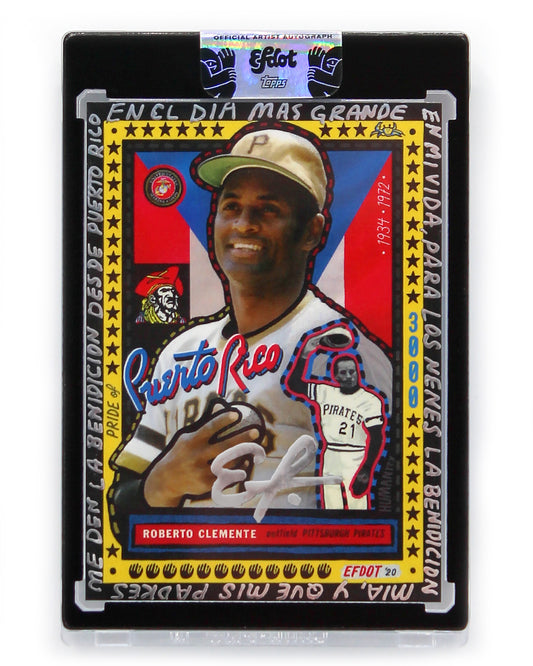 Roberto Clemente (Silver Hand Embellished /21)