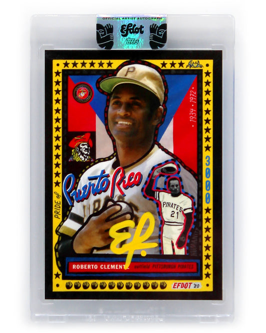 Roberto Clemente (Yellow Signature /50)