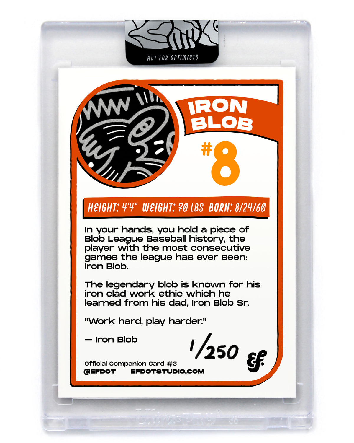Iron Blob - Companion Card #3 (Unsigned /250)