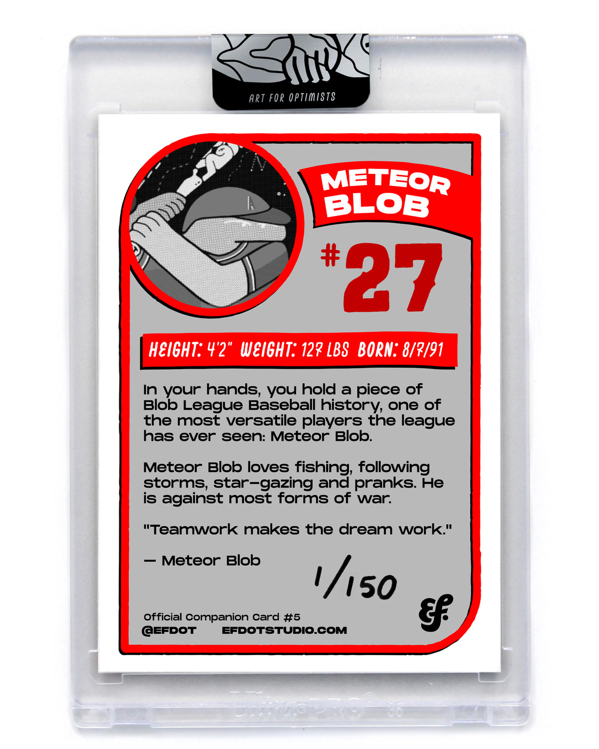 Meteor Blob - Companion Card #5 (Unsigned/150)