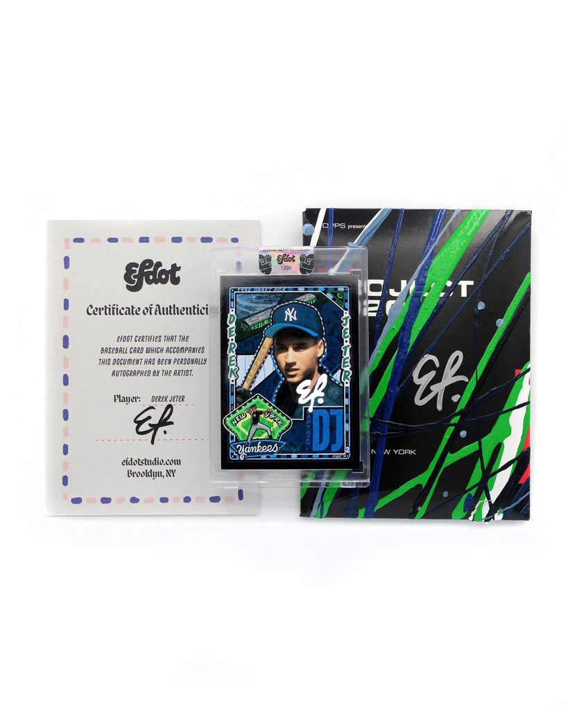 Duo: Bronx Blob Companion Card #2 + Derek Jeter (White Signature)