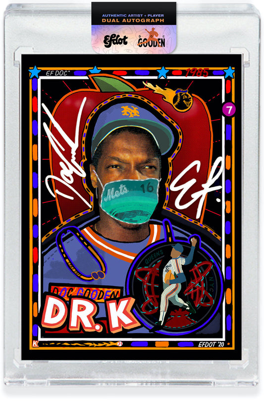 Dual Autograph: Doc Gooden (White Ink /100)