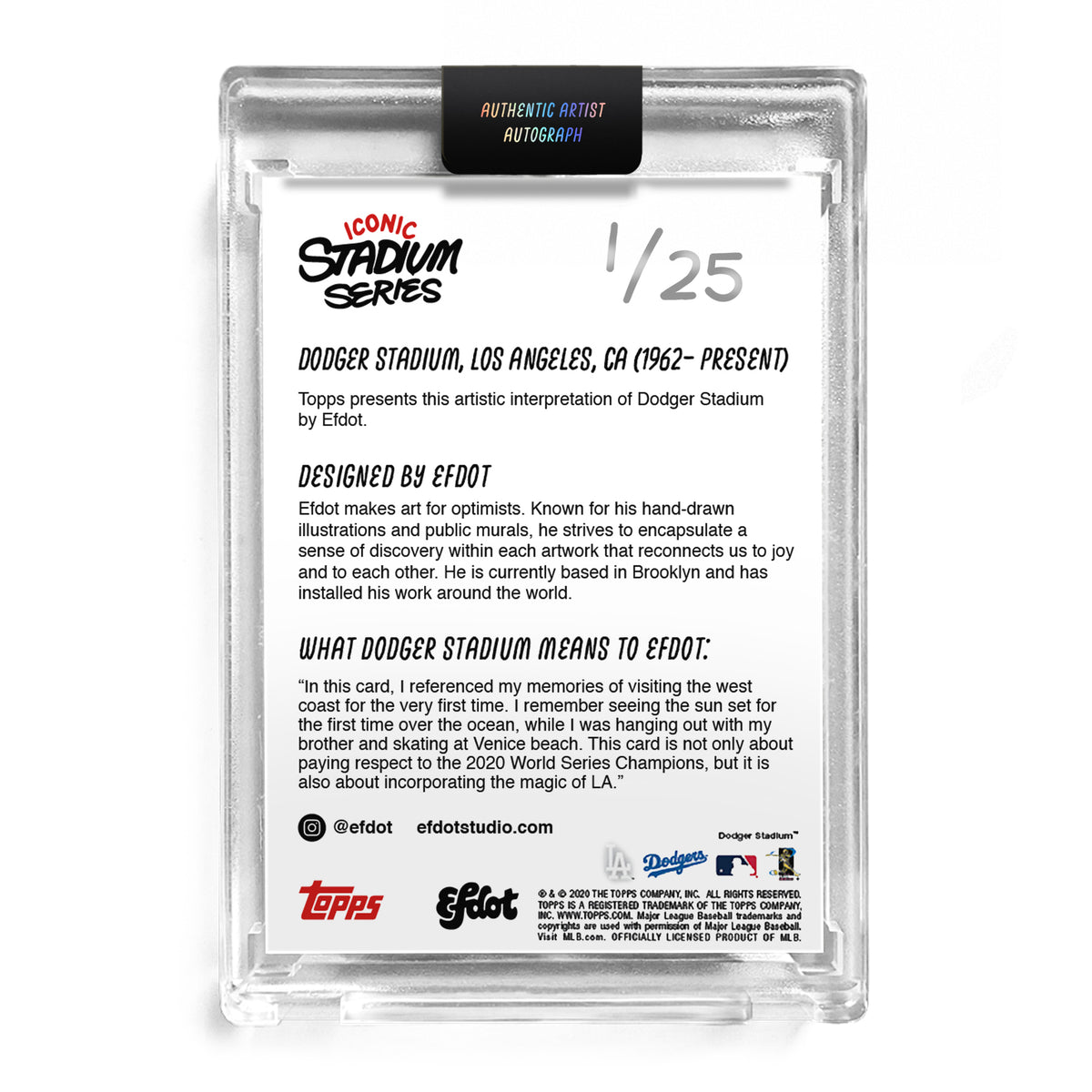 Dodger Stadium (Silver Edition /25)