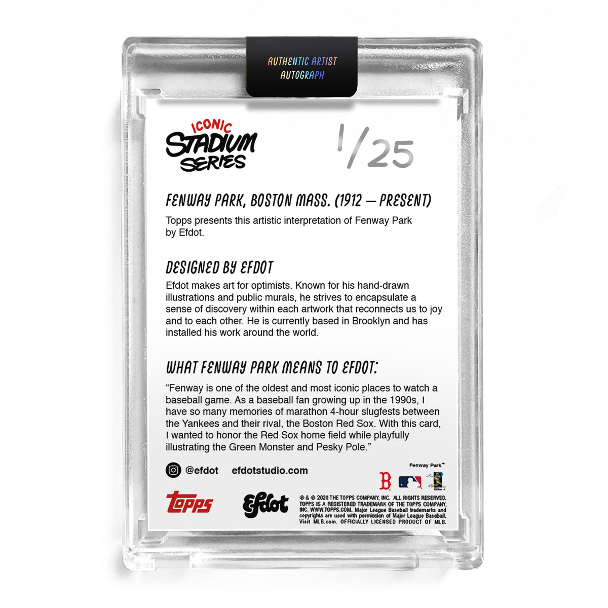 Fenway Park (Silver Edition /25)