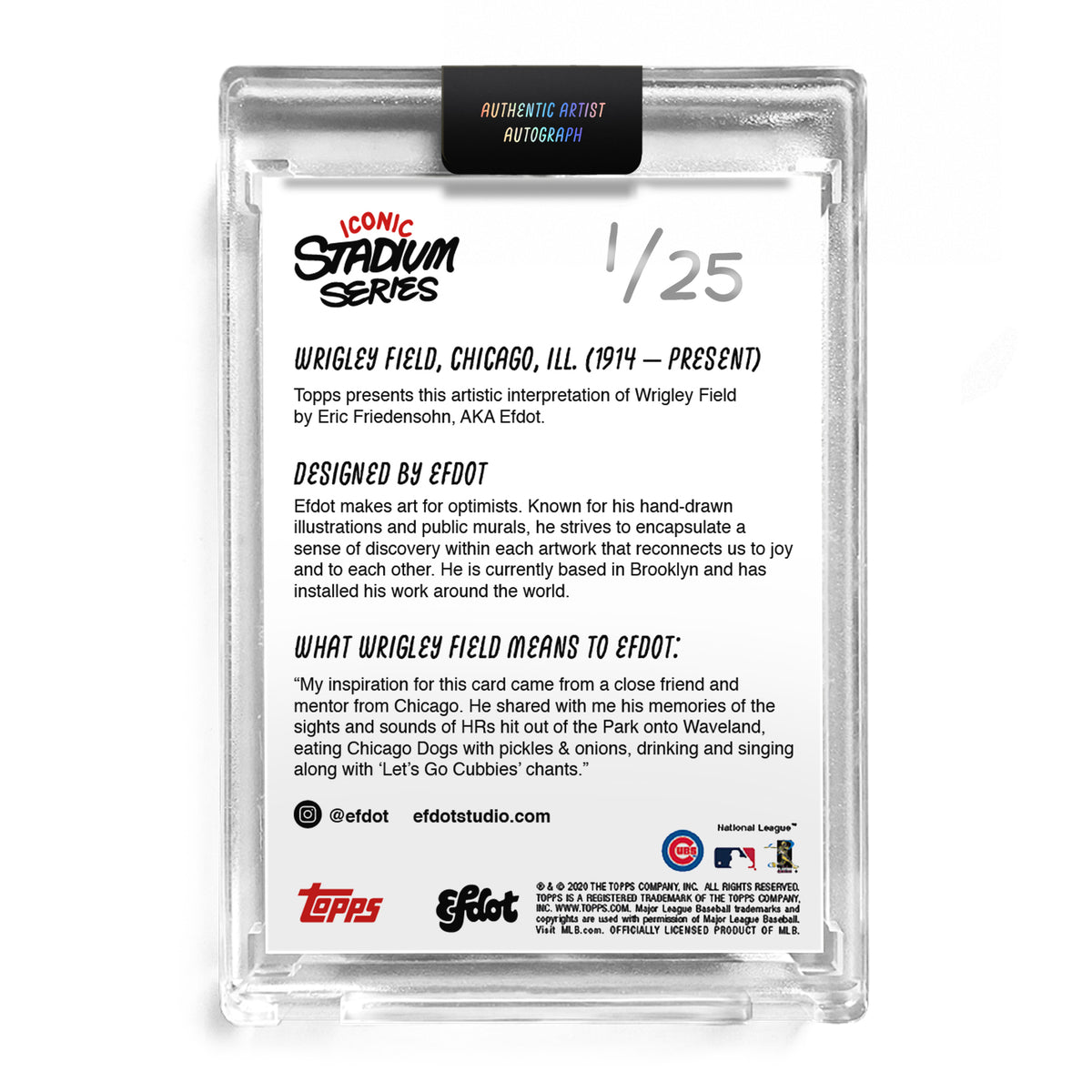 Wrigley Field (Silver Edition /25)
