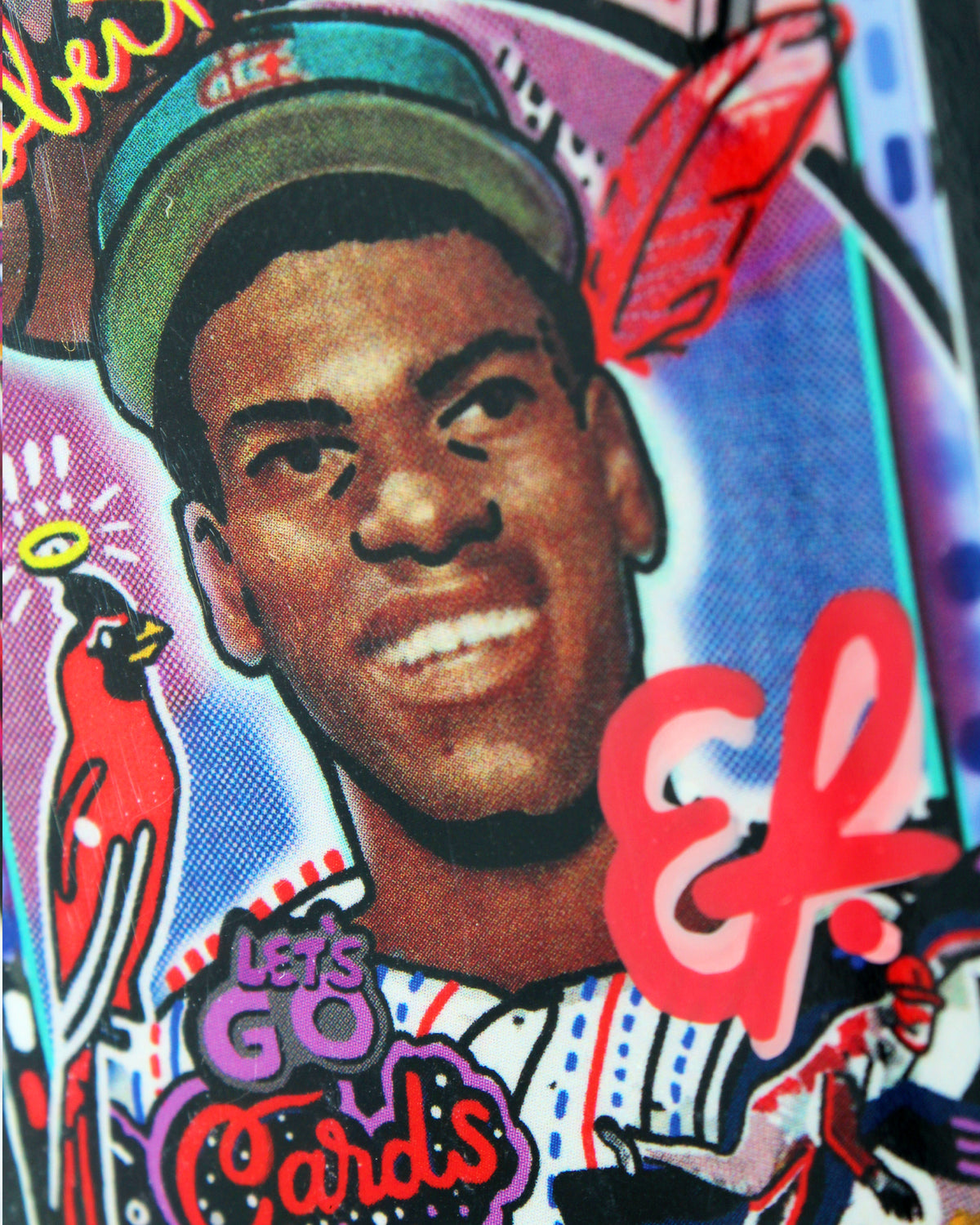 Bob Gibson (Red+Pink Signature /50)