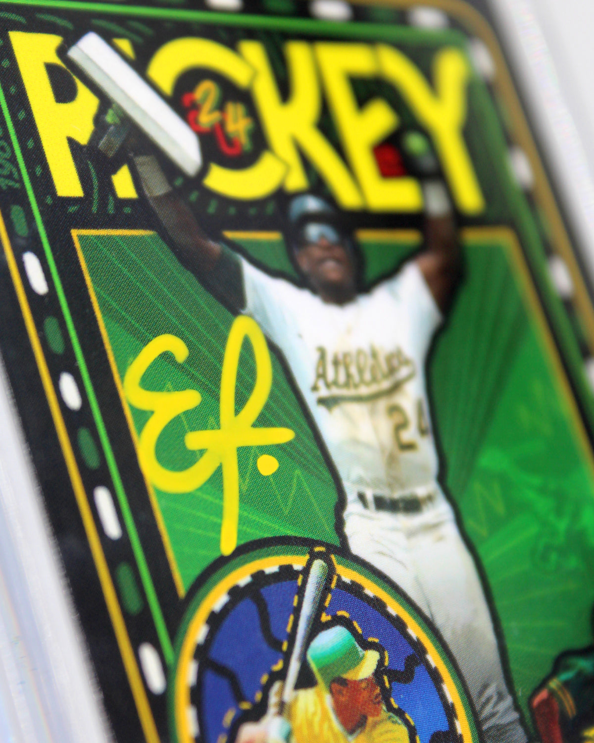 Rickey Henderson (Yellow Signature /50)