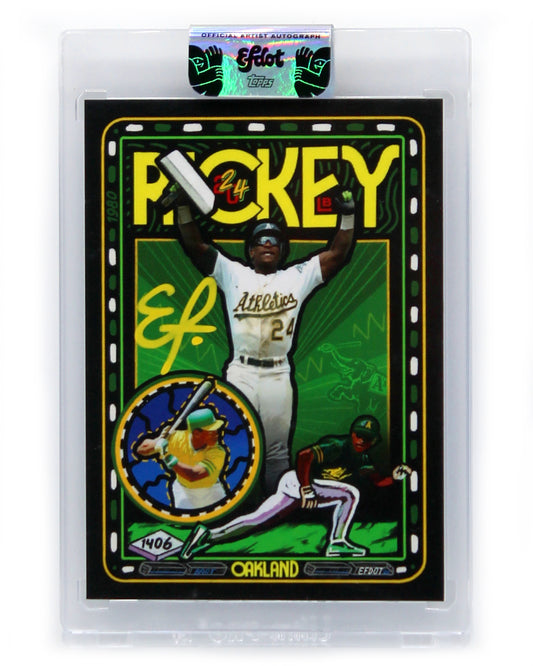 Rickey Henderson (Yellow Signature /50)