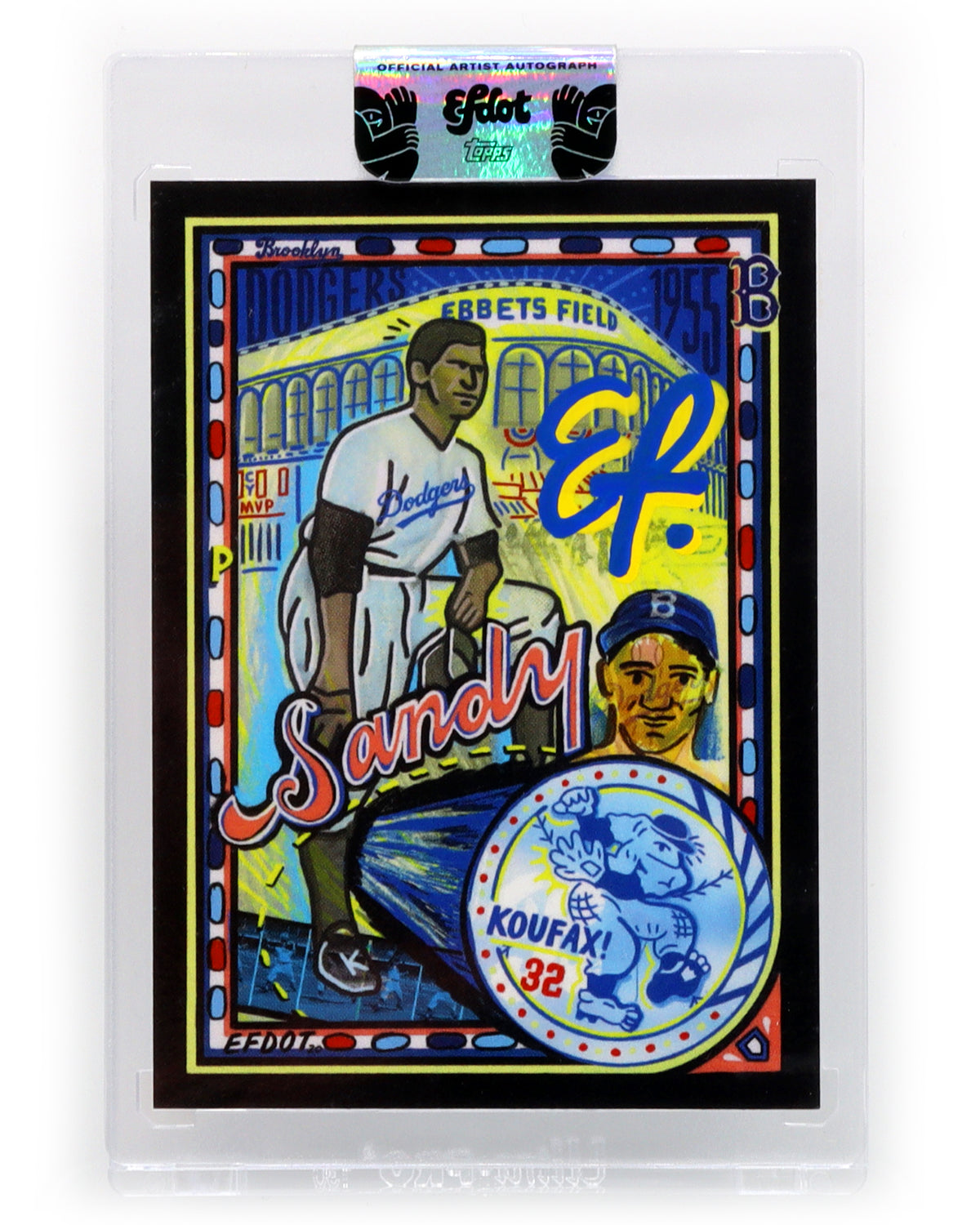 Sandy Koufax (Dodger Blue Signature/ 32)