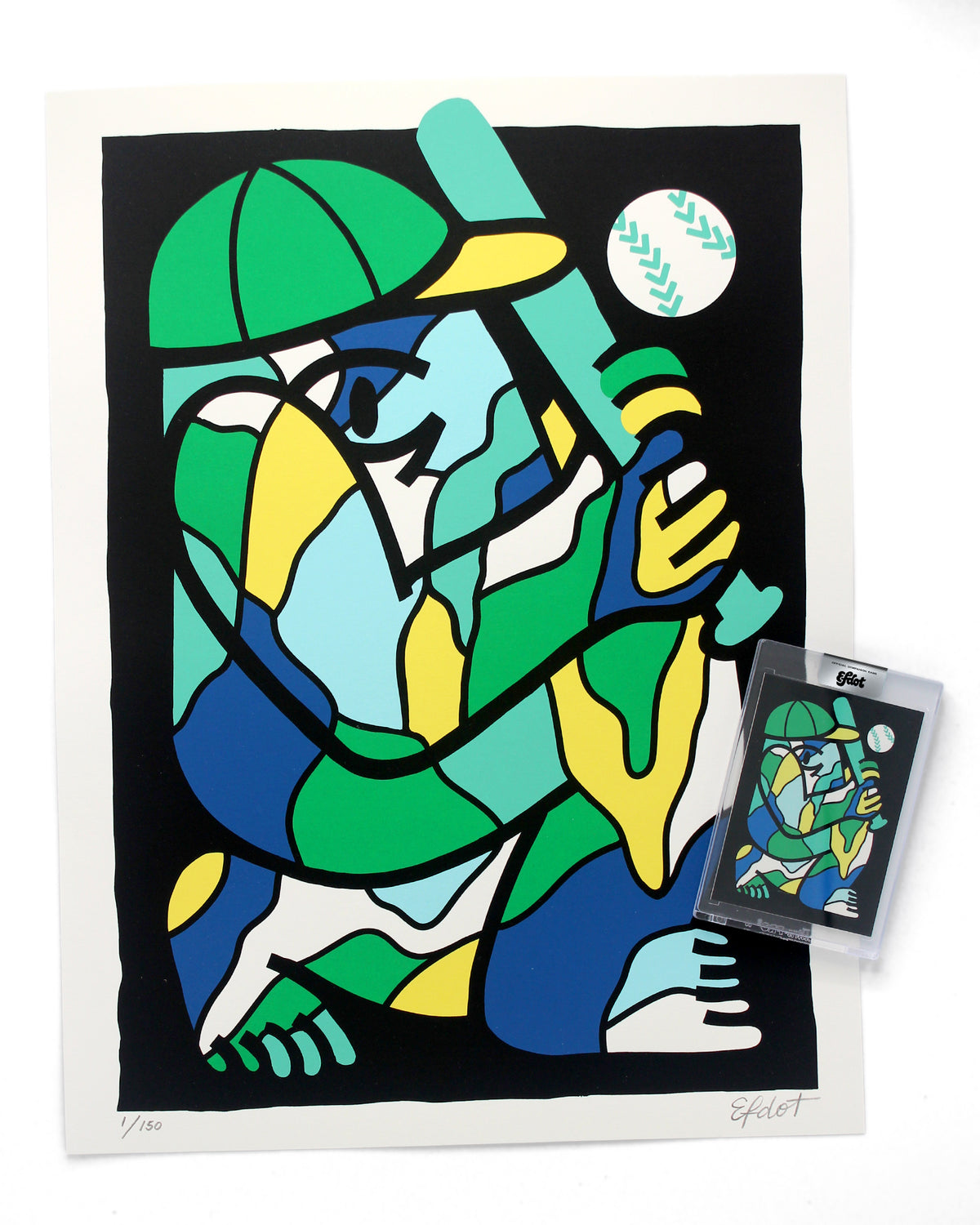 Duo: McBlob Print + Companion Card #1
