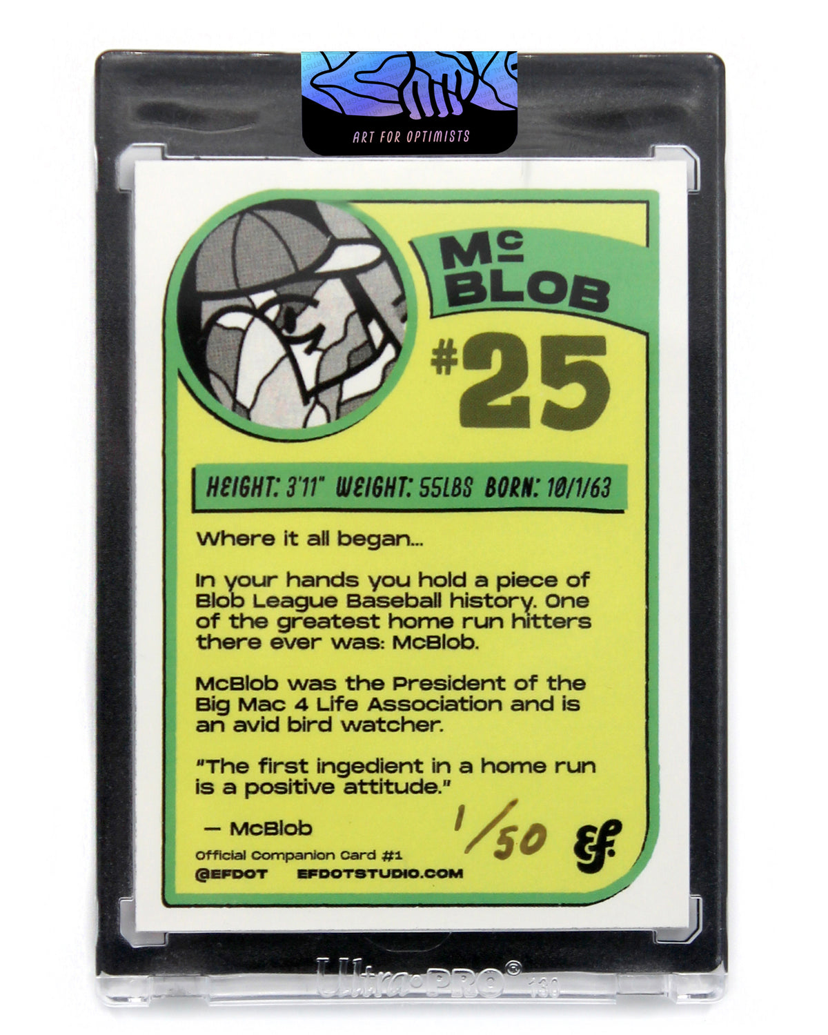 McBlob - Companion Card #1 (Signed /50)