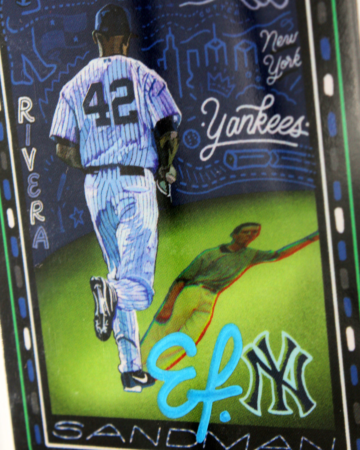 Mariano Rivera (Metallic Blue Signature /50)