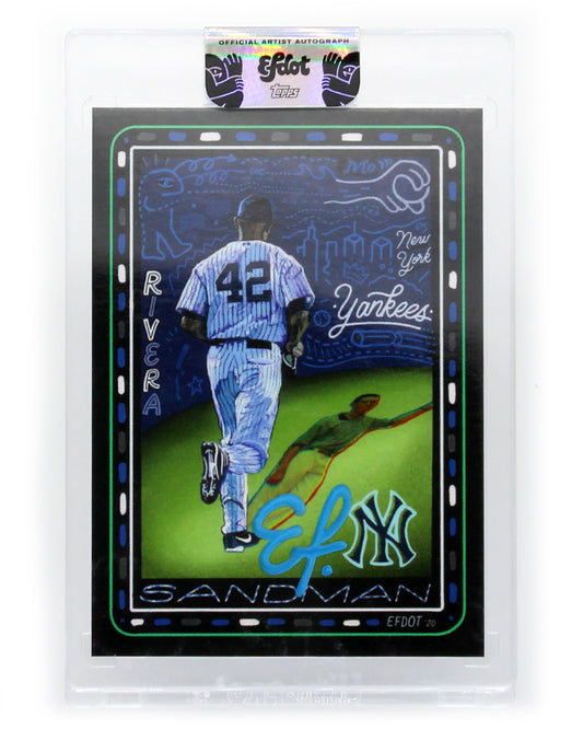 Mariano Rivera (Metallic Blue Signature /50)