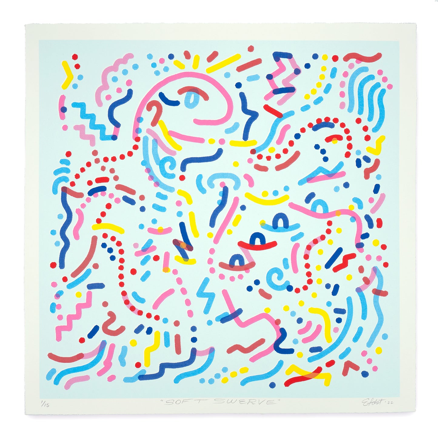 "Soft Swerve" Print
