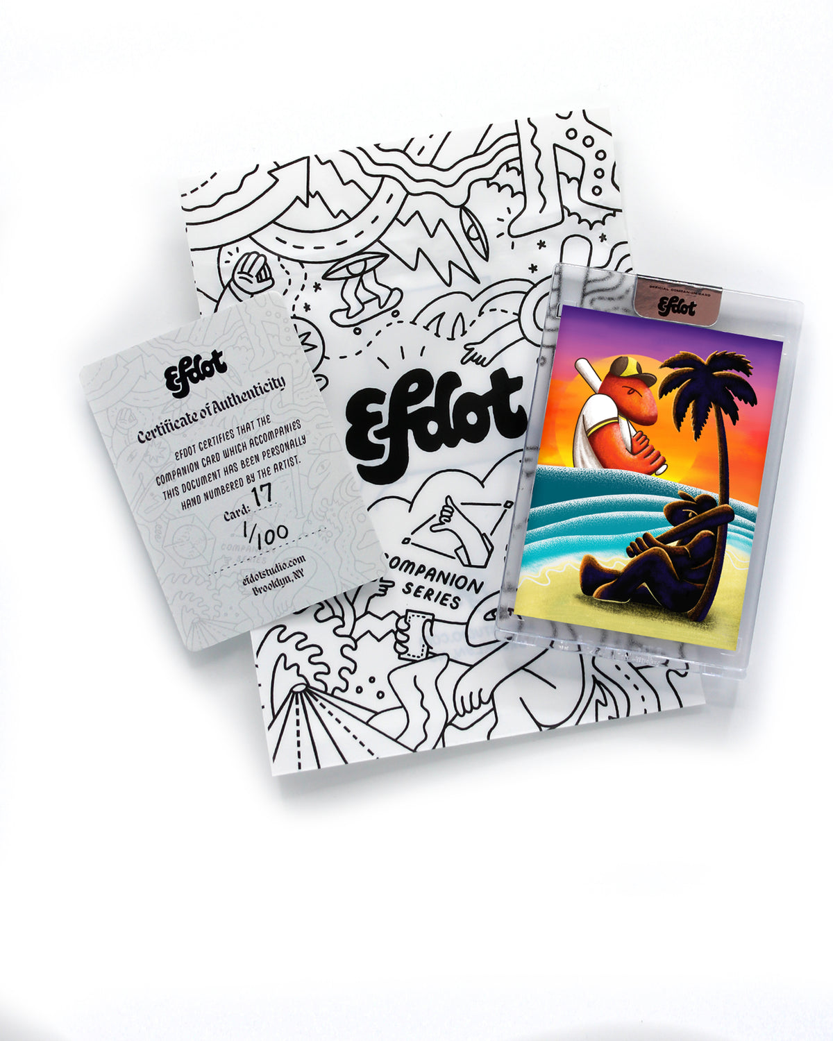Beach Blob - Companion Card #17 (Unsigned /100)