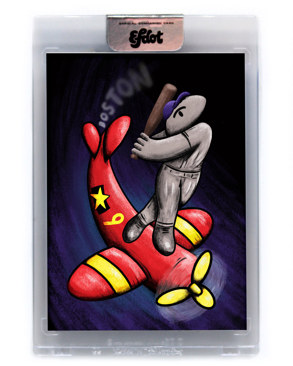 Teddy Blob - Companion Card #16 (Unsigned /100)